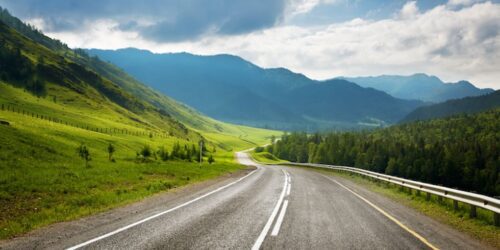 Image of empty highway